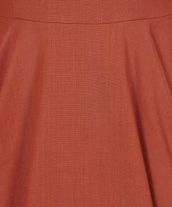 Collectif Hailey 60's Dress Orange