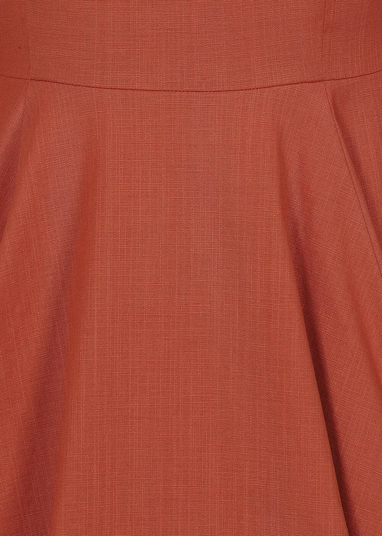 Collectif Hailey 60's Dress Orange