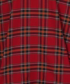 Collectif Suzanne Berry Check 50's Swing Dress Red