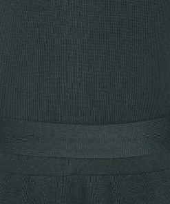 New In Collectif Flo Peplum 40's Cardigan Green