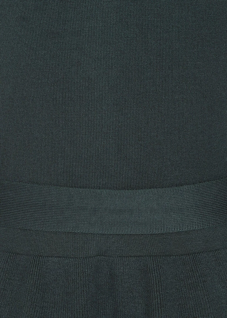 New In Collectif Flo Peplum 40's Cardigan Green