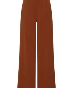 New In Collectif Darleen 40's Trousers Brown