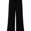 Collectif Virginia Velvet 70's Trousers Black
