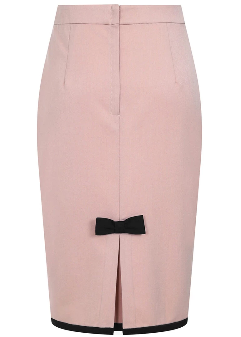 New In Collectif Candy 50's Pencil Skirt Pink