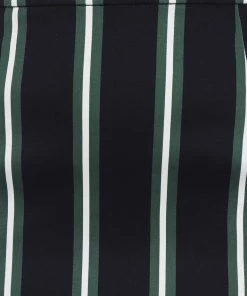 Collectif Polly Witch Stripes 50's Pencil Skirt Black New In