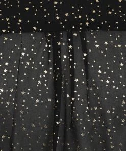 Collectif Tura Little Stars 40's Blouse Black New In