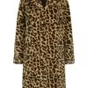 Collectif Mallory Leopard 50's Coat Leopard