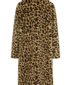 Collectif Mallory Leopard 50's Coat Leopard