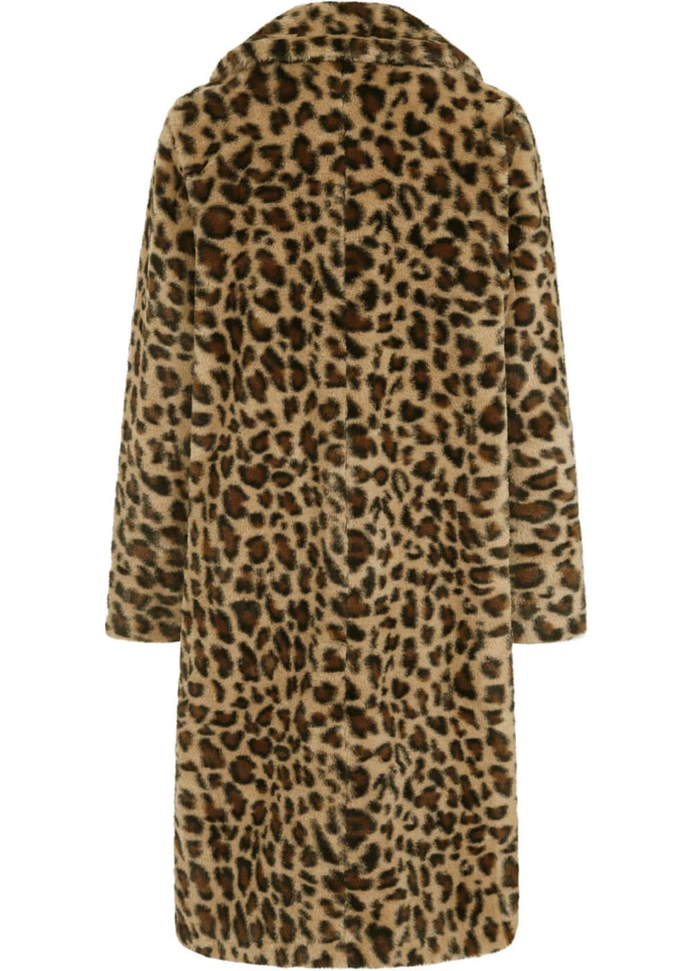 Collectif Mallory Leopard 50's Coat Leopard