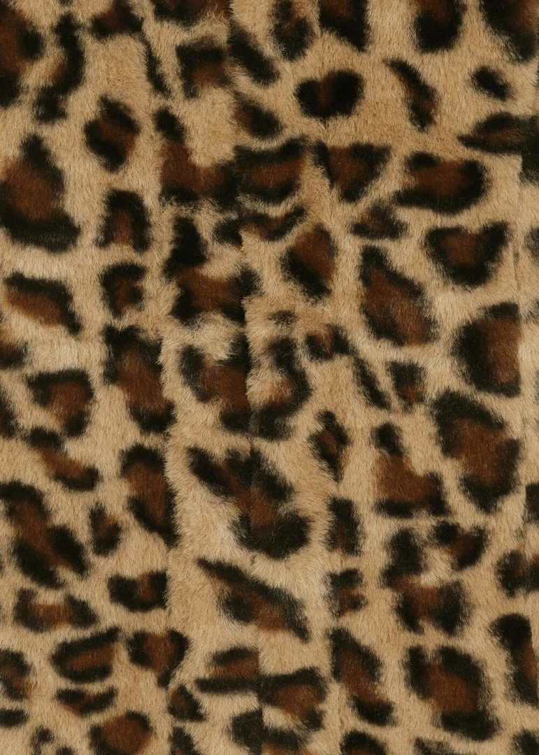 Collectif Mallory Leopard 50's Coat Leopard