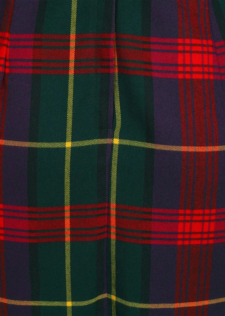 New In Collectif Cerere Etude Check 40's Pencil Dress Multi