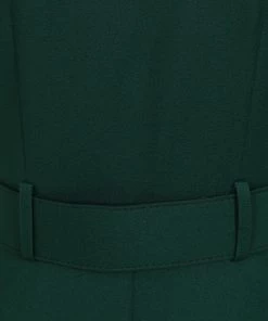 Collectif Ann Harrad 50's Swing Dress Green New In