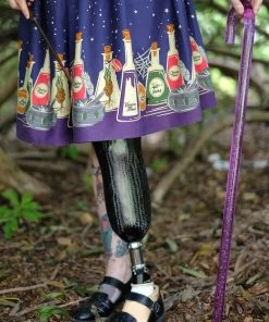 Collectif June Magic Potions 50's Swing Dress Multi New In