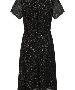 Collectif Evelina Little Stars 50's Swing Dress Black New In