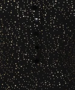 Collectif Evelina Little Stars 50's Swing Dress Black New In