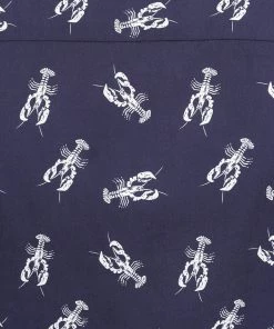 Collectif Sammy Lobster 40's Blouse Navy