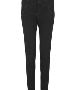 Collectif Rebel Kate 50's Denim Jeans Black New In