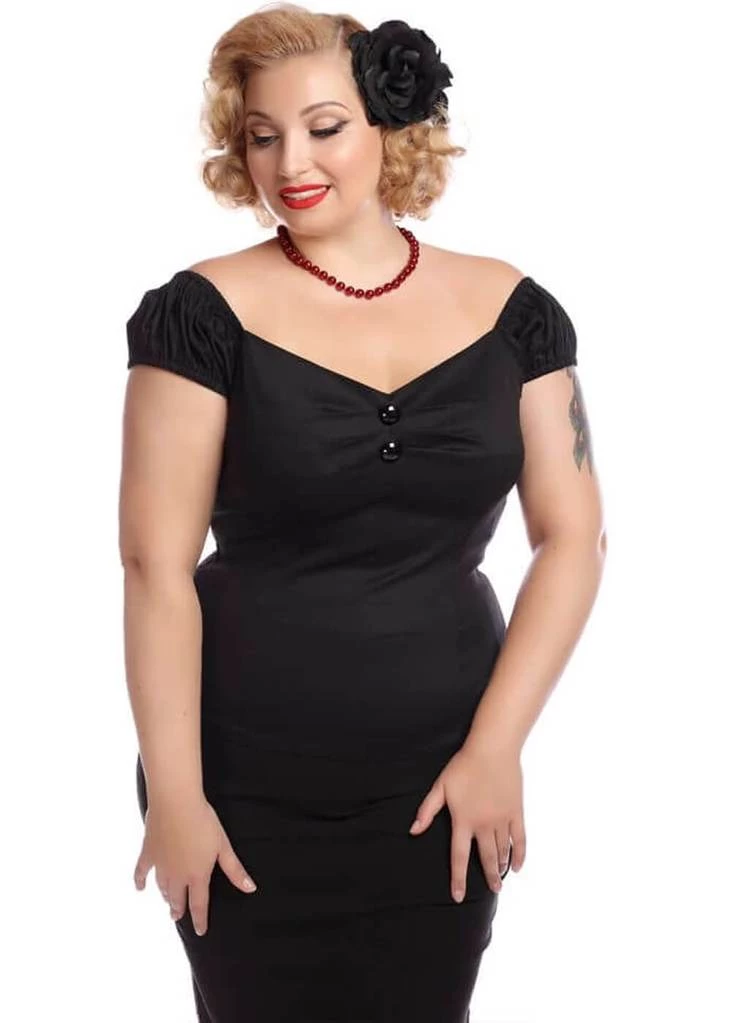 Collectif Dolores 50's Top Black New In