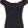 Collectif Dolores 50's Top Black New In