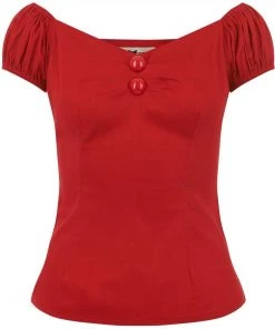 Collectif Dolores 50's Top Red