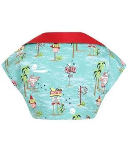 Collectif Lorna Motel 50's Bolero Blue New In