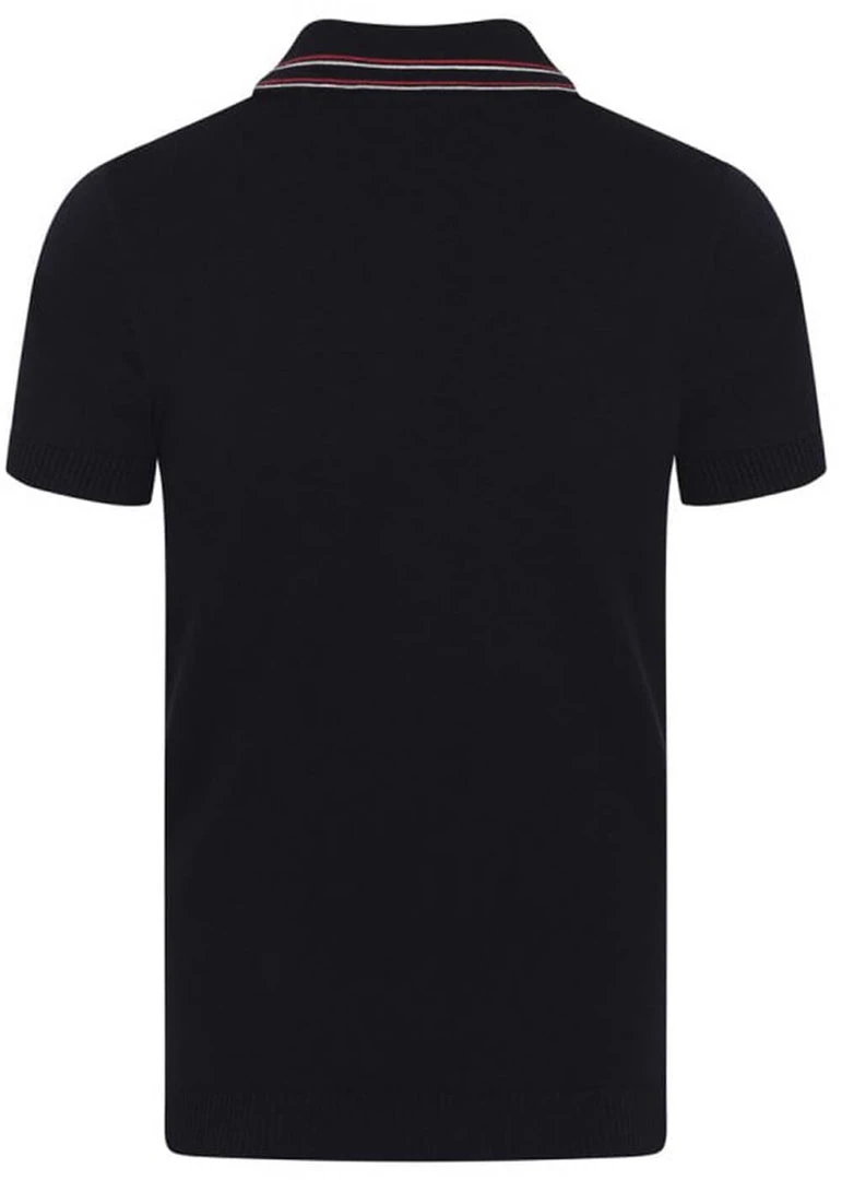 Collectif Heren Pablo Polo Shirt Black