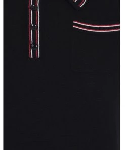 Collectif Heren Pablo Polo Shirt Black