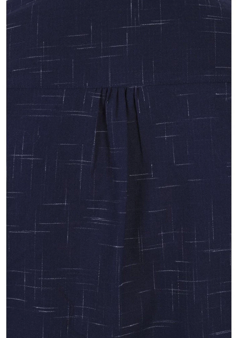 New In Collectif Men Adam Crosshatch Shirt Navy