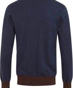 Collectif Men Mark Atomic Rocket 50's Jumper Blue New In