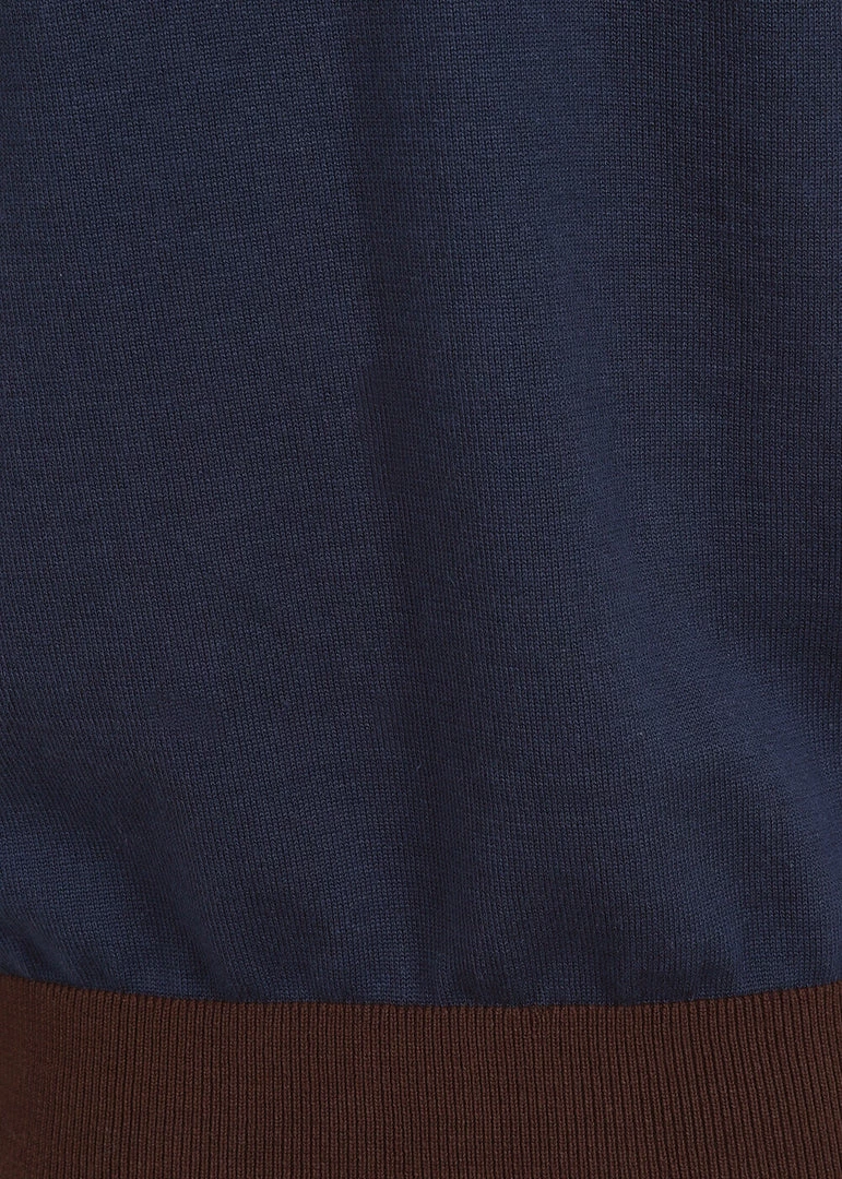 Collectif Men Mark Atomic Rocket 50's Jumper Blue New In