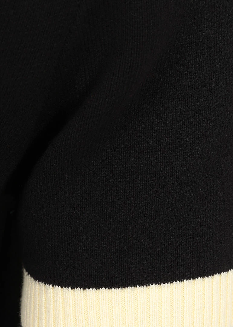 New In Collectif Men Luca Atomic Rocket 50's Cardigan Black