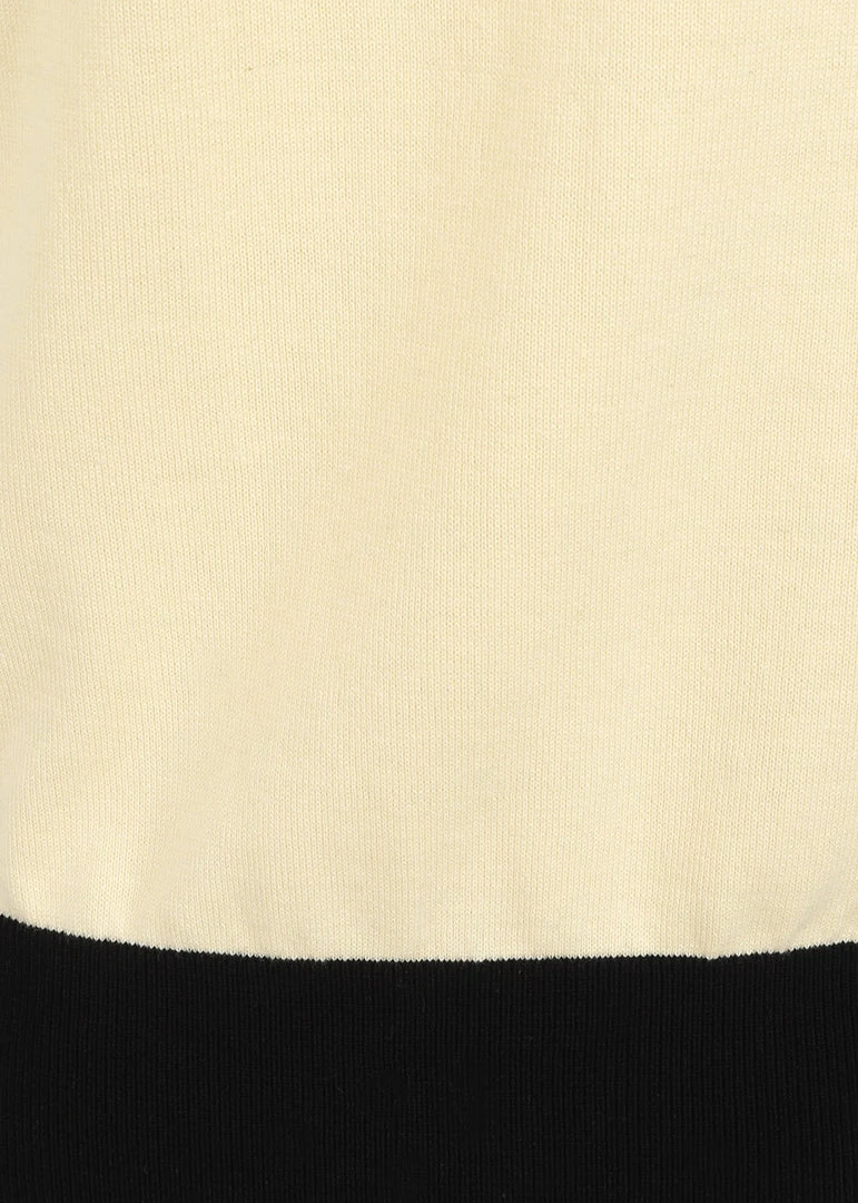 Collectif Men Scott Dino Attack Knitted 50's Top Cream New In