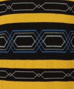 Collectif Heren Bobbie Robbie 50's Jumper Mosterd