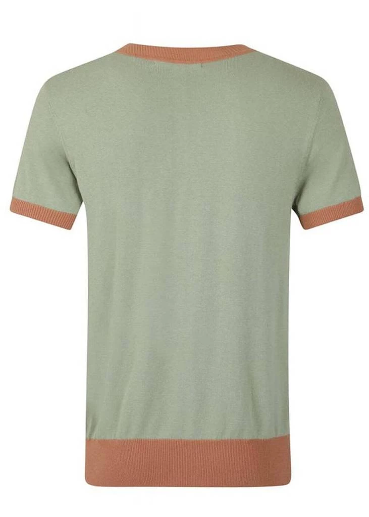 Collectif Men Scott Art Deco 40's Jumper Green New In