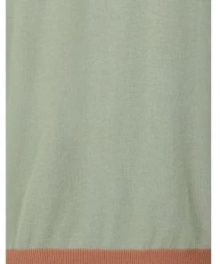 Collectif Men Scott Art Deco 40's Jumper Green New In