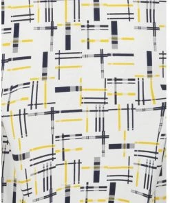 Collectif Mens Oscar Carnaby 50's Shirt Cream