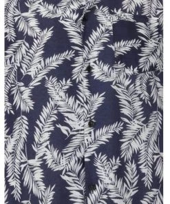 Collectif Mens Cesar 40's Shirt Navy