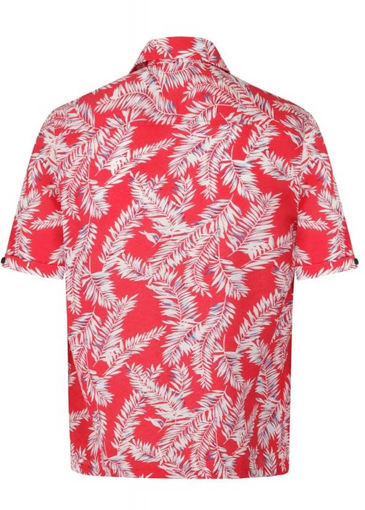 Collectif Heren Cesar 40's Shirt Red