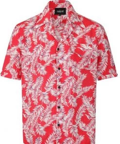 Collectif Heren Cesar 40's Shirt Red