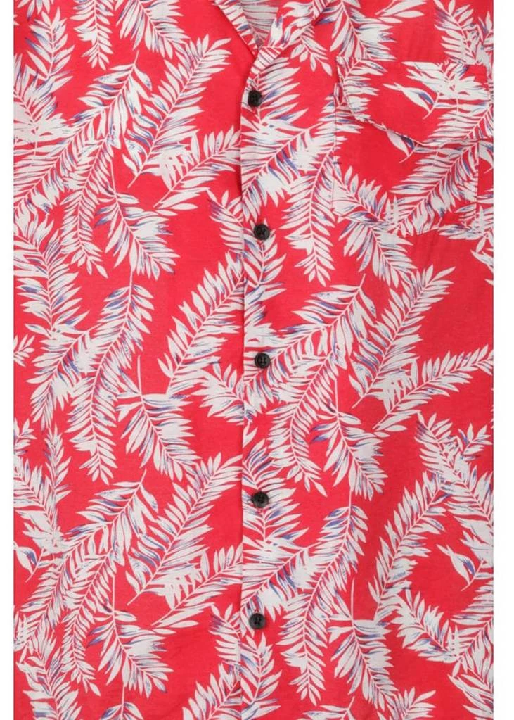 Collectif Heren Cesar 40's Shirt Red