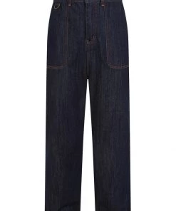 Collectif Mens Axel Jeans Denim Blue