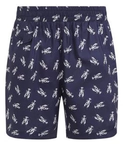 Collectif Mens Martin Lobster Shorts Navy