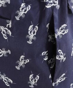 Collectif Mens Martin Lobster Shorts Navy