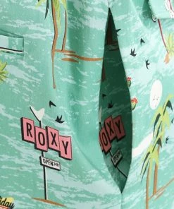 Collectif Mens Martin Motel Shorts Blue