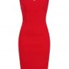 Collectif Ridly 50's Pencil Dress Red