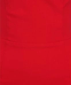 Collectif Ridly 50's Pencil Dress Red