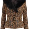 Collectif Molly Leopard 50's Jacket Leo Multi