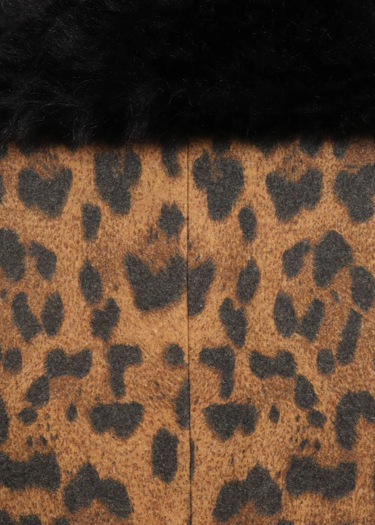 Collectif Molly Leopard 50's Jacket Leo Multi