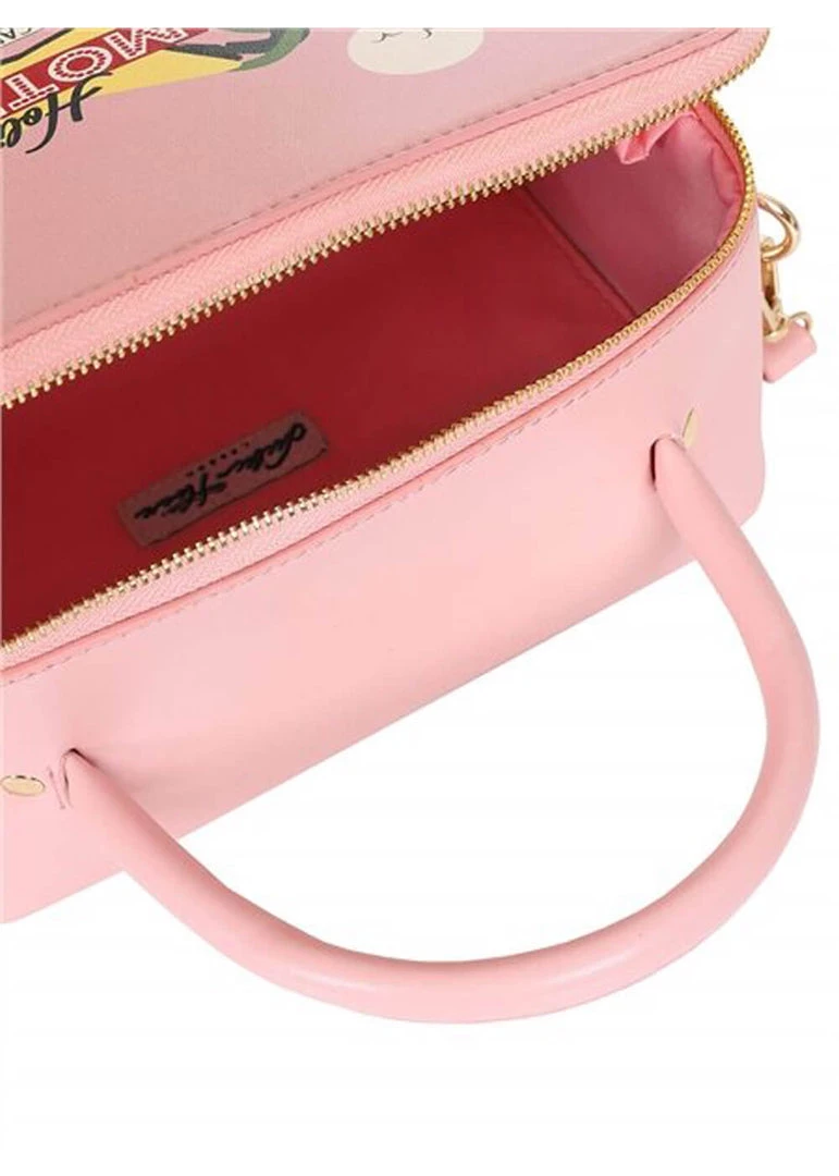 Collectif Josie Motel 50's Bag Pink New In