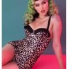 Collectif X Playful Promises Leopard 50's Swimsuit Multi